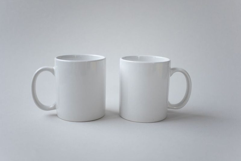 Set 2 Tazas Pareja Minimalista